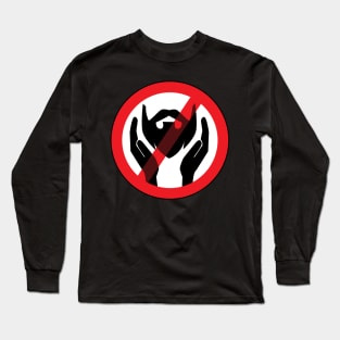 Beardy No Touchy Long Sleeve T-Shirt